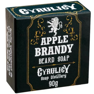 Cyrulicy, mydło do brody Apple Brandy, 90g - Kosmetyki i akcesoria do pielęgnacji brody - miniaturka - grafika 1