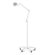 Meble i wyposażenie gabinetów medycznych - FAMED lampa SOLIS 30X-23 Lampa diagnostyczna, jezdna łamana na statywie - miniaturka - grafika 1