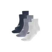 Skarpetki męskie - Skarpety skarpetki casual za kostkę 3pak męskie 4F USOCM278-95S - miniaturka - grafika 1