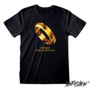 Koszulki i topy damskie - Koszulka Heroes Inc Lord Of The Rings One Ring - miniaturka - grafika 1