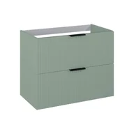 Szafki łazienkowe - Szafka łazienkowa wisząca Nabel 80x63.5x45.2 cm zielona Roca - miniaturka - grafika 1
