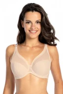 Biustonosze - Gaia Sonia 1058 Beżowy biustonosz półusztywniany - miniaturka - grafika 1