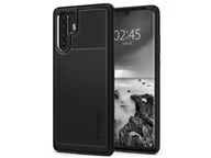 Etui i futerały do telefonów - Etui Spigen Rugged Armor do Huawei P30 Pro Matte Black + Folia 3mk ARC - miniaturka - grafika 1