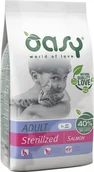 Sucha karma dla kotów - OASY DRY CAT Sterilized - Łosoś 300 g - miniaturka - grafika 1