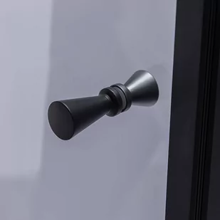 Calbati Kabina prysznicowa kwadratowa Czarna Black 90x90 szkło 6mm 23180044 - Kabiny prysznicowe - miniaturka - grafika 10