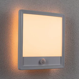 Paulmann Lamina kinkiet czujnik, CCT kątowy biały - Lampy ogrodowe - miniaturka - grafika 1