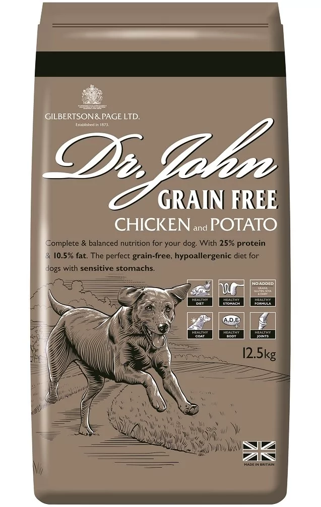Dr John Adult Grain Free Chicken&Potato 12,5 kg