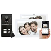 Systemy inteligentnych domów - Wideodomofon EURA VDP-82C5 Biały - miniaturka - grafika 1