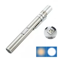 Latarki - Latarka Diagnostyczna Laryngologiczna Led Usb - miniaturka - grafika 1
