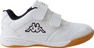 Buty dla dziewczynek - Kappa Buty dla dzieci Kappa Kickoff K biało-czarne 260509K 1011 27 - 89936-726 - miniaturka - grafika 1