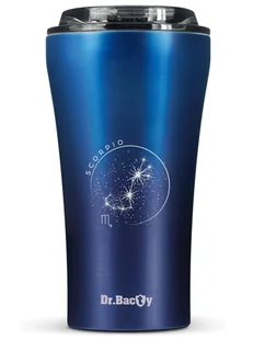 Kubek termiczny na kawę Dr.Bacty Apollo 2.0 - "Skorpion" -  360 ml - Monaco Blue - Kubki termiczne - miniaturka - grafika 1