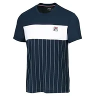 Koszulki męskie - Koszulka treningowa męska Fila Mauri Stripes - miniaturka - grafika 1