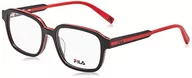 Koszulki męskie - FILA VFI303 okulary, czarny top + siatka, 51 dla mężczyzn, czarny na górze + czerwony, czarny u góry + czerwony - miniaturka - grafika 1