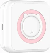 Drukarki - Cocosity All-in-one Wireless Instant Mini Printer biało-różowa - miniaturka - grafika 1