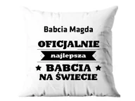 Poduszki dekoracyjne - Poszewka personalizowana na dzień babci - 1 szt. - miniaturka - grafika 1