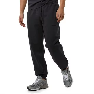 Spodnie sportowe męskie - Spodnie dresowe New Balance MP23551PHM - czarne - grafika 1