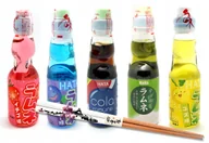 Napoje gazowane - Zeataw japońskich lemoniad RAMUNE 5 smaków + pałeczki - miniaturka - grafika 1