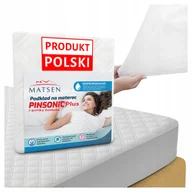 Pokrowce na materace - Ochraniacz Na Materac Nieprzemakalny 180x200 cm Podkład Pokrowiec z Gumką - miniaturka - grafika 1