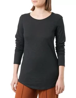 Koszulki i topy damskie - Sisley T-shirt damski, czarny 100, M - grafika 1