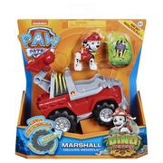 Figurki dla dzieci - PSI PATROL Dino Rescue Marshall Pojazd - miniaturka - grafika 1