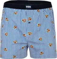 Majtki męskie - Happy Shorts Herren Web-Boxershorts - Amerykańskie bokserki Gingerbread Heart M - miniaturka - grafika 1