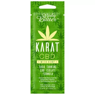 Body Butter, Karat Hemp, Masło Do Ciała, 15ml - Kosmetyki po opalaniu - miniaturka - grafika 1