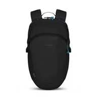 Torby podróżne - Plecak antykradzieżowy Pacsafe ECO Backpack 18L Econyl czarny - miniaturka - grafika 1