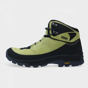 Męskie buty trekkingowe 4F Horizon 4FAW22FOTSM001 - limonka - Buty trekkingowe męskie - miniaturka - grafika 1