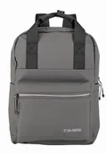 Plecaki - Plecak miejski Travelite Wodoodporny Szary - miniaturka - grafika 1