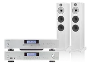 Zestawy stereo - Rotel A14 MKII (srebrny) + CD14 MKII (srebrny) + 603 S3 (biały) - miniaturka - grafika 1