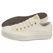Trampki damskie - Trampki CTAS Lift Ox Egret/Egret/Gold A12765C (CO766-a) Converse - miniaturka - grafika 1