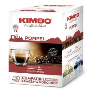 KIMBO Pompei kapsułki do Lavazza A Modo Mio - 50 kapsułek - Kawa w kapsułkach i saszetkach - miniaturka - grafika 1