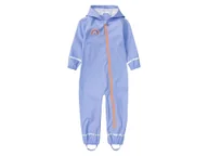 Kombinezony dla dzieci - lupilu® Kombinezon przeciwdeszczowy niemowlęcy / dziewczęcy, z kapturem (Niebieski, 110/116) - miniaturka - grafika 1
