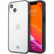 Etui i futerały do telefonów - BMW Etui BMHCP13SPCUMRBK iPhone 13 mini 5,4" transparent hardcase Signature Collection - miniaturka - grafika 1