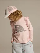 Bluzki dla niemowląt - Reserved - Koszulka Kubuś Puchatek - pastelowy róż - miniaturka - grafika 1