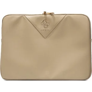 Guess Triangle 4G Sleeve - Etui na notebooka 13" / 14" (złoty) - Torby na laptopy - miniaturka - grafika 1