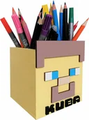 Przyborniki na biurko - Prowansalska Manufaktura Przybornik na kredki OK23 - miniaturka - grafika 1