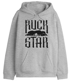 Republic Of California "Ruck Star" UXREPCZSW031 Bluza męska, Melange Grey, Rozmiar XXL, Szary Melange, L - Bluzy męskie - miniaturka - grafika 1