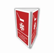 Systemy ekspozycyjne i znaki informacyjne - BC860 SYSTEM ODDYMIANIA Z NAWIEWEM MECHANICZNYM (3D DOŚCIENNY), PS - PŁYTA PCV 1MM FOTOLUMINESCENCYJNA; (500X750MM) - miniaturka - grafika 1