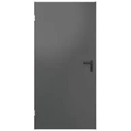 Drzwi zewnętrzne - Isoxa Drzwi techniczne antracytowe 70 lewe lub prawe - miniaturka - grafika 1