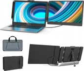 Monitory - SMISEACOW S1 14"Przenośny monitor do laptopa 13"-17,3"rozszerzenie ekranu - miniaturka - grafika 1