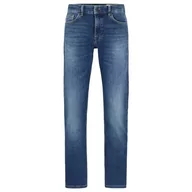 Spodenki męskie - BOSS Męskie spodnie jeansowe Delaware BC-P, Bright Blue439, 31W / 32L - miniaturka - grafika 1