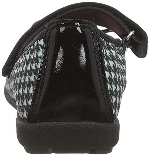 Pablosky 340619 Mary Jane płaskie buty dla dziewczynek, szary, 25 EU