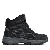 Buty trekkingowe męskie - Trekkingi Regatta RMF807 Czarny - miniaturka - grafika 1
