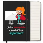 Notesy i bloczki - NOTES W LINIE 120 STR PREZENT JESTEM PRZEDSZKOLANKĄ DZIEŃ NAUCZYCIELA WZ - miniaturka - grafika 1