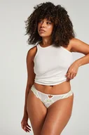 Majtki damskie - Hunkemöller Stringi River Biały - miniaturka - grafika 1