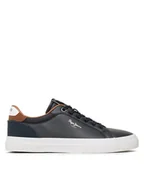 Trampki męskie - Pepe Jeans Tenisówki Kenton Court PMS30839 Granatowy - miniaturka - grafika 1
