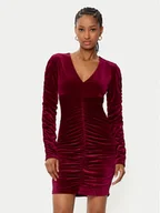 Sukienki - Guess Sukienka koktajlowa W5RK30 KCM62 Czerwony Bodycon Fit - miniaturka - grafika 1
