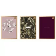 Zeszyty szkolne - Inter-druk Zeszyt A4/60K kratka Metallic Satin Gold (5szt) - - miniaturka - grafika 1