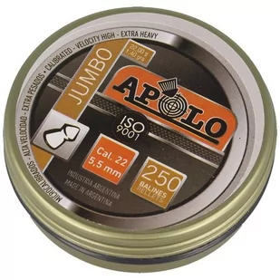 Apolo - Śrut do wiatrówki Jumbo Extra Heavy - 5,52 mm - 250 szt. - E19921-2 - Amunicja do wiatrówek - miniaturka - grafika 2